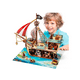 thumbnail image 3 of Barco Pirata Barba Negra armable Rompecabezas 3D Cubicfun, 3 of 4
