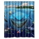 thumbnail image 1 of Cortina de ducha de Buscando a Nemo, diseño de Happy Undersea World, con ganchos, tamaño 60 x 72 pulgadas, 1 of 3