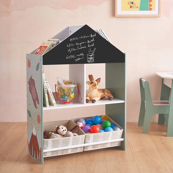 Organizador con Librero Infantil 62x26x90 Cm