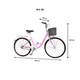 thumbnail image 2 of Bicicleta Juvenil Aro 26″ para Mujer con Canasto, 2 of 6