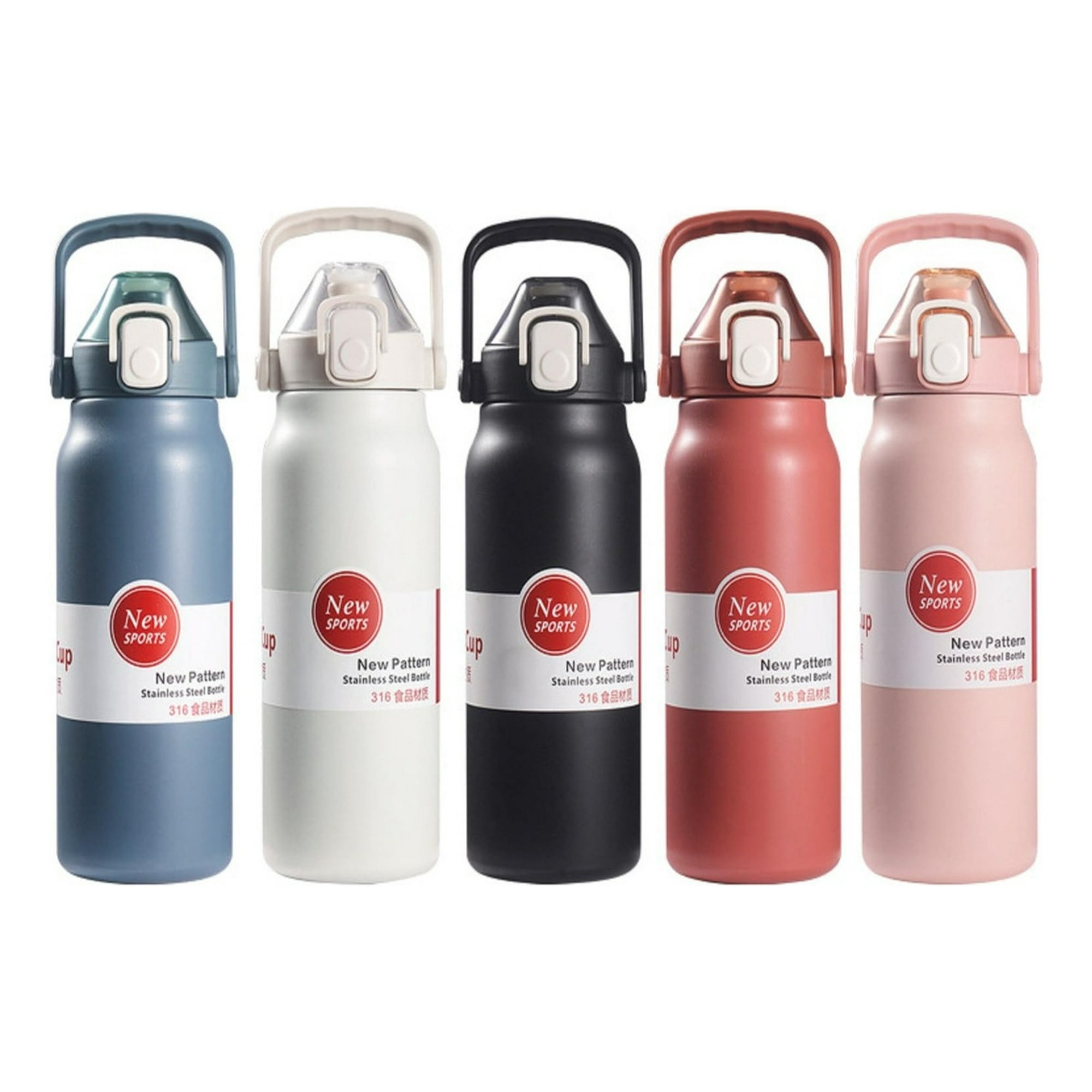 Genérico - Botella De Agua 1,5 L Portatil Senderismo Deporte Niños Lau