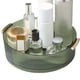 thumbnail image 5 of Organizador de cosméticos giratorio de 360 grados con textura, organizador de maquillaje giratorio de escritorio con asa para baño y aseo., 5 of 8