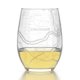thumbnail image 2 of Copa de vino Well Told con mapa de Cincinnati grabado, 444 ml, transparente, 2 of 5