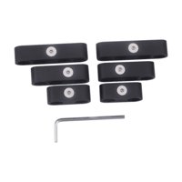 Ioensy - Separador De Cable De Bujía 7 Mm 8 Mm 9,5 Mm Divisores Telares Separadores De Bujía Negro