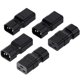 thumbnail image 1 of Adaptador de CA Vellcon C14 a C19, paquete de 5, negro, 1 of 9