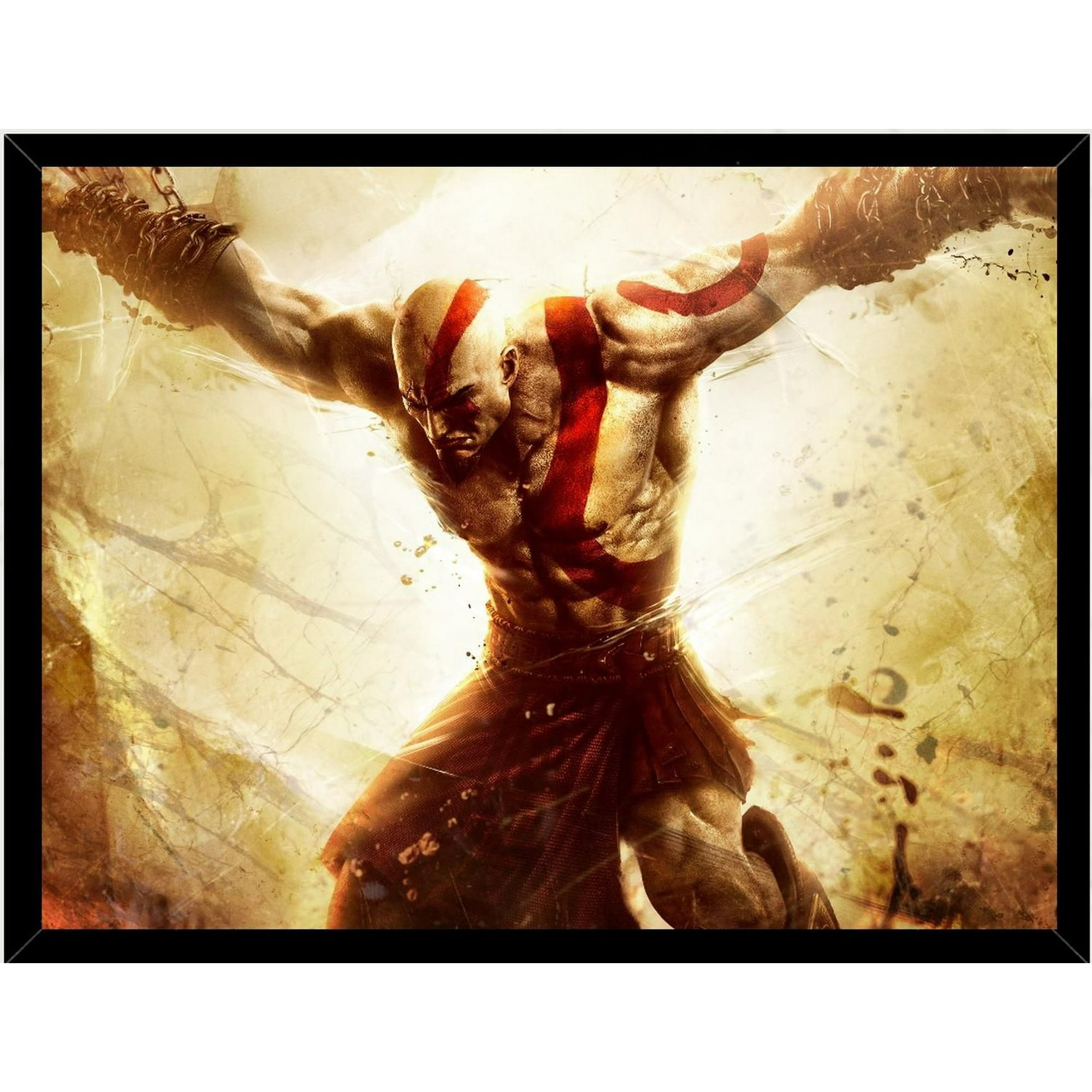 Genérico - Cuadro Decorativo God Of War 1 Medidas 30x40 Cm