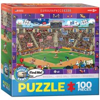 Rompecabezas Eurographics Baseball Spot Y Encuentra 100 Piezas
