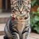thumbnail image 2 of Pack Collar De Mascotas Brillante Campana Paseo Lau, 2 of 3