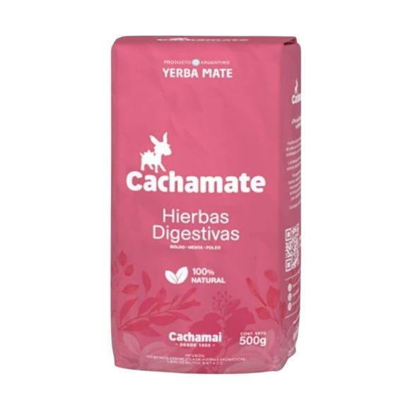 Cachamate Yerba Mate Rosa Mezcla De Hierbas 1Kl