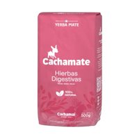 Rakko Natural - Cachamate Rosa Yerba Mate Mezcla De Hierbas 500Grs