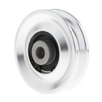 Ioensy - Rodamiento Polea Rueda Gimnasio Accesorio Universal Para Máquina De Cable Equipo De Gimnasio 70 Mm Plata