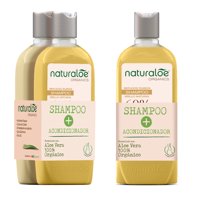 Set Naturaloe Shampoo + Acondicionador Reflejos Rubios 350Ml