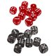 thumbnail image 2 of Paquete De 20 Puntos De Dados D6 De Seis Lados Acrílicos Para Juguetes De Juego De Mesa De Fiesta D & D TRPG, 2 of 5