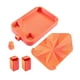 thumbnail image 1 of Bandeja Para Manualidades Con Diamantes Y Tapa, Organizador Versátil De Cuentas Para Taller De Punto De Cruz, Color Dorado Y Rojo, 1 of 5