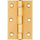 thumbnail image 1 of Bisagra estrecha National Hardware Brass de 7,62 cm de largo, paquete de 2, 1 of 2