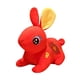thumbnail image 1 of Animal De Peluche De Simulación De Año Nuevo Chino Para Cafés De Vacaciones Rojo 30 Cm, 1 of 5
