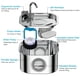 thumbnail image 3 of Fuente de Agua para Gatos NautyPaws 3,2 L Acero Inoxidable, 3 of 6