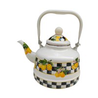 Bothyi - Tetera De Esmalte Creativa, Jarra Para Agua, Tetera Para El Hogar, Oficina, Té, 1,7 L