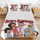 thumbnail image 1 of Bob's Burgers Duvet Cover Set 3 Piece Bedding Set Double Sided Printing Decorative Comforter Cover Set, 1 of 5