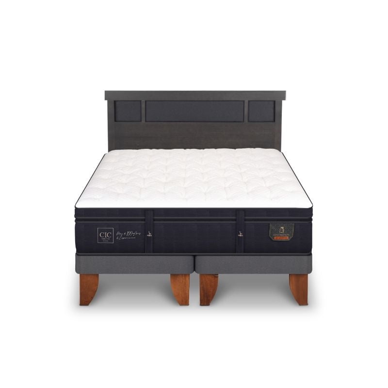 Cic - Cama Europea Super Premium 2 Plaza Base Dividida