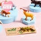 thumbnail image 5 of JOYIN Paquete de 28 tarjetas de San Valentín con figuras de animales del zoológico, 5 of 9