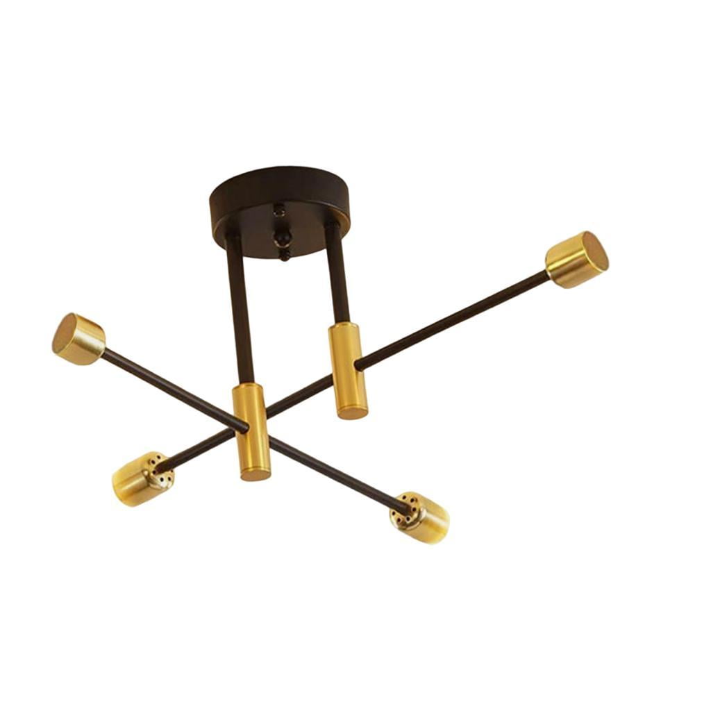 Ioensy - Lámpara De Techo De Hierro Nórdico, Lámpara Colgante Para Sala De Estar Y Dormitorio