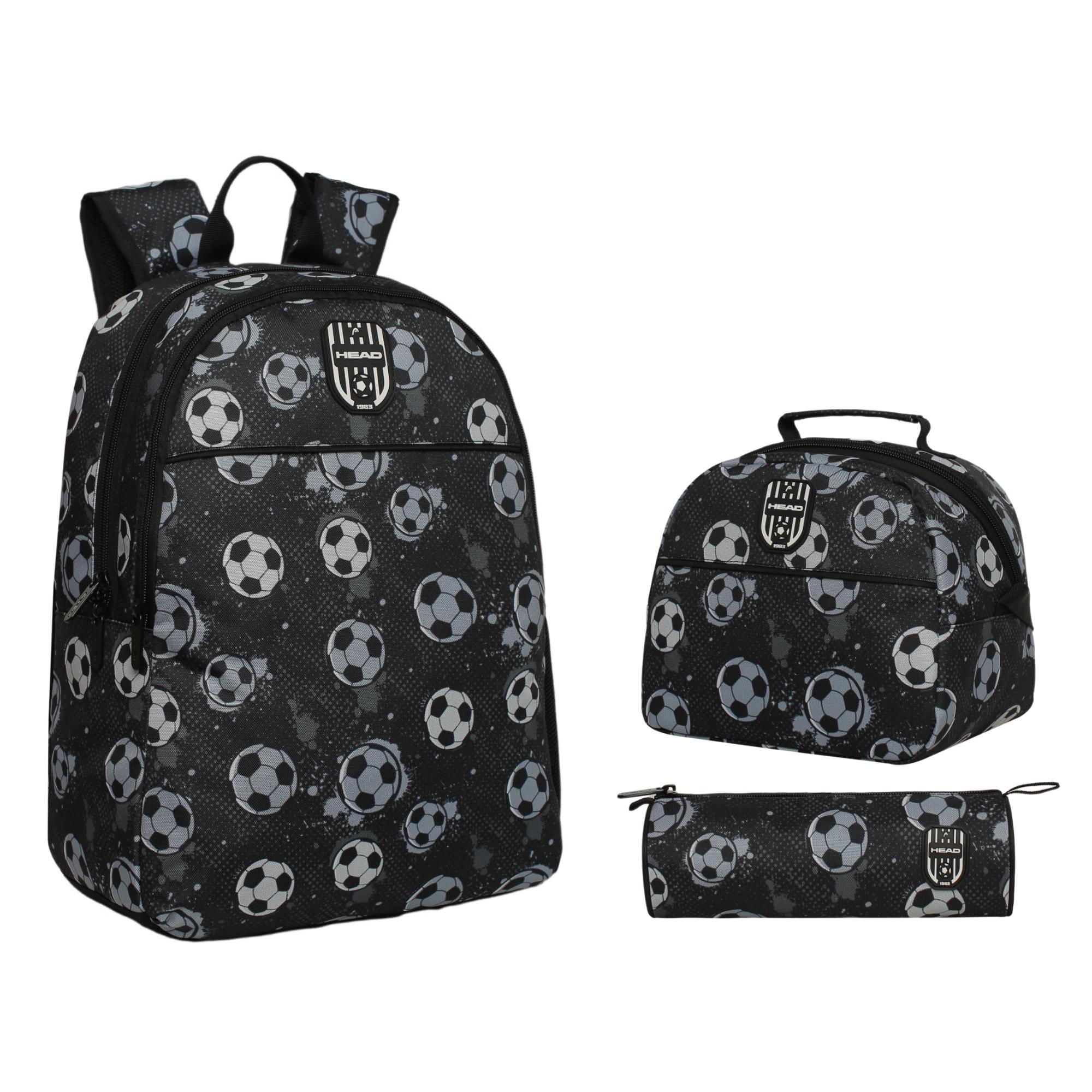 Pack Cool Escolar Soccer Negro Head