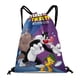 thumbnail image 1 of Silvestre y Piolín Mochila de Cuerdas para Deportes y Gimnasio, Bolsa de Cuerdas Resistente al Agua, Bolsa Cinch, 30×40cm, 1 of 6