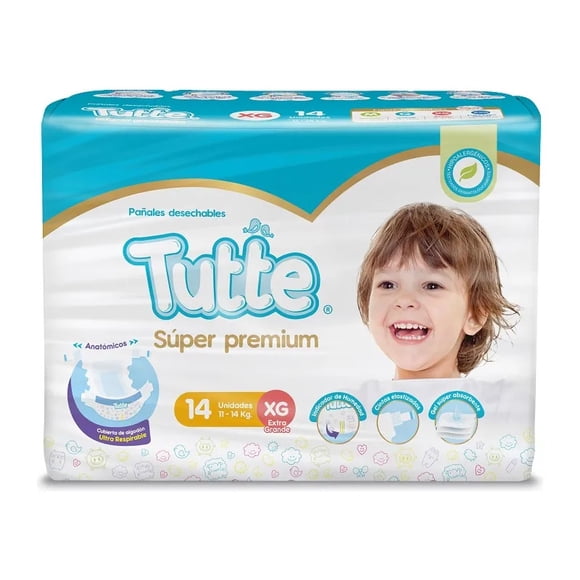 Pañales Tutte Super Premium