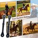 thumbnail image 5 of Correas de espuela Flying Leaves, 2 unidades, cuero negro, 5 of 7
