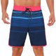 thumbnail image 1 of Pantalones Cortos de Verano para Hombre INSPIRE CHIC con Cintura de Cordón y Bloques de Color a Rayas 38 Azul Oscuro, 1 of 5