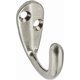 thumbnail image 1 of Ganchos para ropa National Hardware N325-506, níquel satinado, paquete de 2, 1 of 1