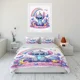 thumbnail image 1 of Stitch Printed Quilt Cover Pillowcase Bedding Set Kids Adult Comfortable Bed Set Twin King Queen Bedding Set Duvet Cover, 1 of 5