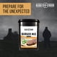 thumbnail image 2 of Mezcla para hamburguesas de frijol negro Ready Hour 2,4 kg, 60 porciones, vida útil de 25 años, 2 of 7
