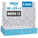 thumbnail image 1 of Filtro de aire Aerostar MERV 13 19.875x21.5x1 - 6 unidades, 1 of 5