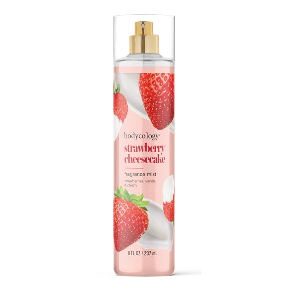Body Mist Bodycology Strawberry Cheesecake 237ml Frutal