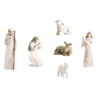 Bothyi - Figura Decorativa De Belén Navideño, Artesanía, Adorno Tradicional Del Nacimiento De Jesús, 6 Uds.