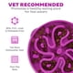 thumbnail image 3 of Comedero para perros Slow Feeder Outward Hound Fun Feeder Slo Bowl, color morado, 3 of 7