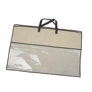 Magideal - Bolsa De Almacenamiento De Almohadas, Organizador Para El Hogar, Organizador De Armario, Transparente, Con Cremallera, Versátil, Para Sábanas Y Mantas