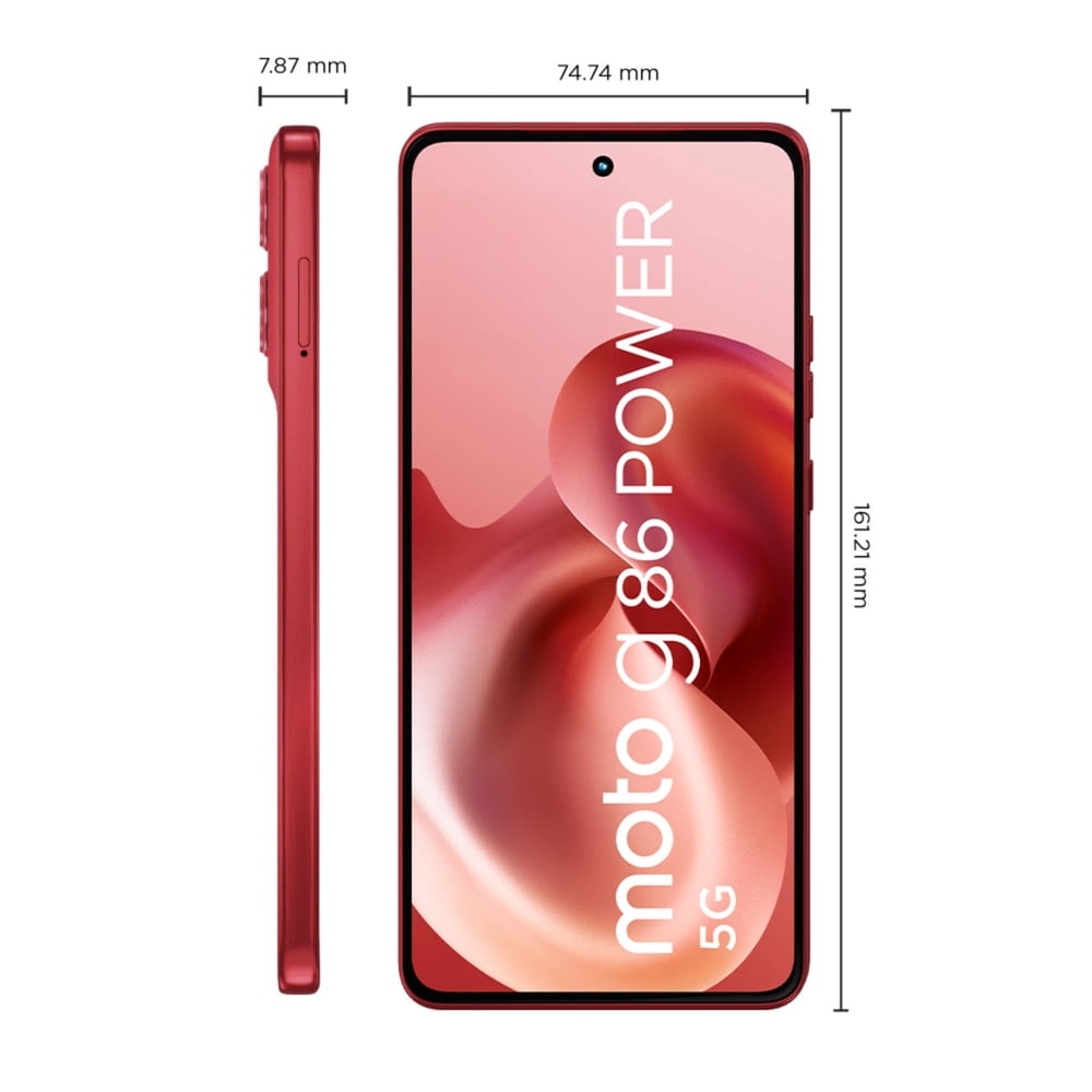 Motorola Moto G86 Power 5G 256GB 8GB Cereza, foto 8