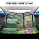 thumbnail image 5 of Café de Butterbean-theme Car Rear Seat Covers Back Elastic Flexible Car Seat Covers Decorative Fits Most Cars 120x59x76cm, 5 of 6