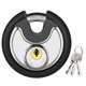 thumbnail image 1 of Candado con llave Puroma Disc de acero inoxidable, resistente, paquete de 1 unidad, 1 of 7