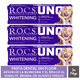 thumbnail image 1 of Pack 3  Pasta Dental Blanqueadora Rocs Uno Whitening 74g Sin Fluor, 1 of 6