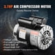thumbnail image 2 of Motor de compresor de aire VEVOR 3.7HP 3450RPM 230V 17.2A 56 chasis, 2 of 9