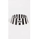 thumbnail image 2 of Plato para Mascotas Jonathan Adler Vice Woof Blanco y Negro, 2 of 4