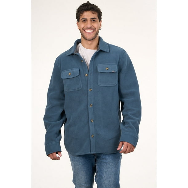 Camisa Campera De Polar Hombre City
