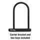 thumbnail image 5 of U-Lock Master Lock 8170D de 16 cm de ancho con grillete de 20 cm, 5 of 6