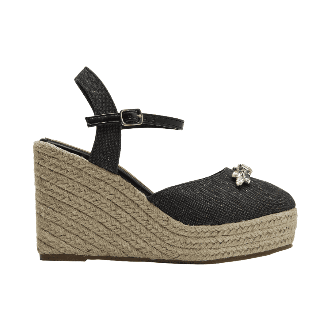 Sandalias De Fiesta Bruno Rossi Negro Mujer Brm0073 - Talla 37