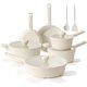 thumbnail image 1 of SENSARTE Ceramic Nonstick Pots and Pans Set, 17pcs Nontoxic, 1 of 3