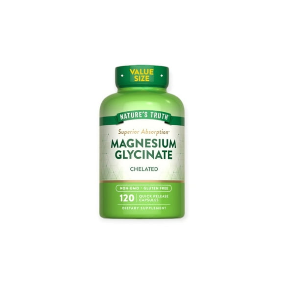 Magnesio Glycinate 120 Capsulas -